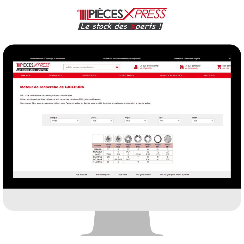 Choisir le bon gicleur de chaudière Choisir le bon gicleur de chaudière