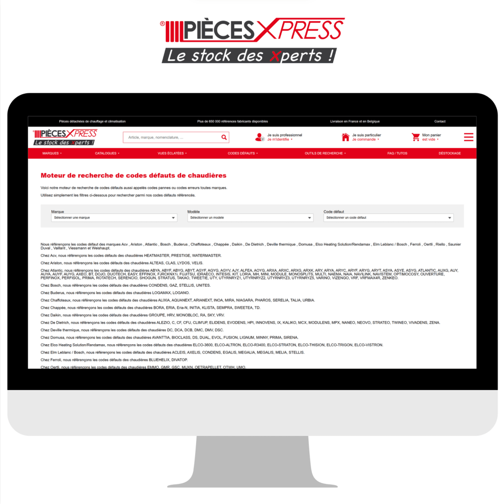 Trouvez la panne via le code défaut grâce au code défaut Trouvez la panne via le code défaut grâce au code défaut